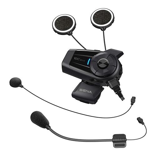  Sena 10C EVO Motorcycle Bluetooth Camera & Communication System