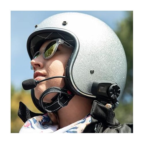  Sena 5S-02 Motorcycle Bluetooth Communication System, Black, Single Pack
