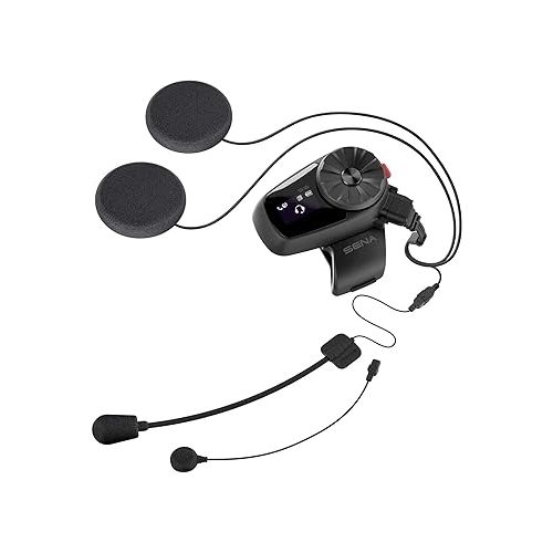  Sena 5S Motorcycle Bluetooth Headset Communication System, Black, Model Number: 5S-01 (Discontinued)