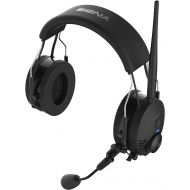 Sena TUFFTALK-01 Over-The-Head Earmuff with Long-Range Bluetooth Communication, Black