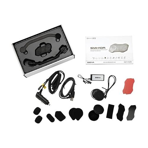  Sena Adult 10R Low Profile Motorcycle Bluetooth Communication System, Black, Single Pack 2022 US