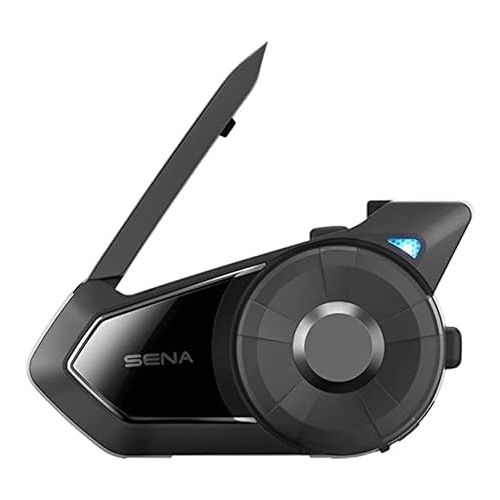  Sena 30K HD Bluetooth Communication System Single Helmet Accessories - Black / 1 Pack