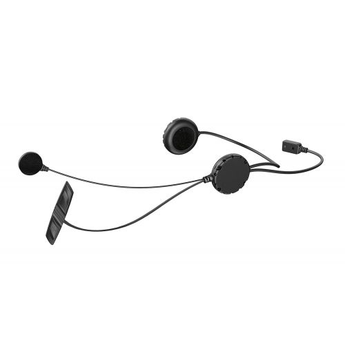  Sena 3S Bluetooth Headset and Intercom for Scooters and Motorcycles (Full Face Helmet Kit) - 3S-W