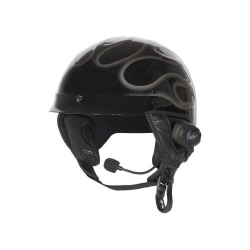  Sena Bluetooth Stereo Headset and Intercom with Built-in FM Tuner for Half Helmets