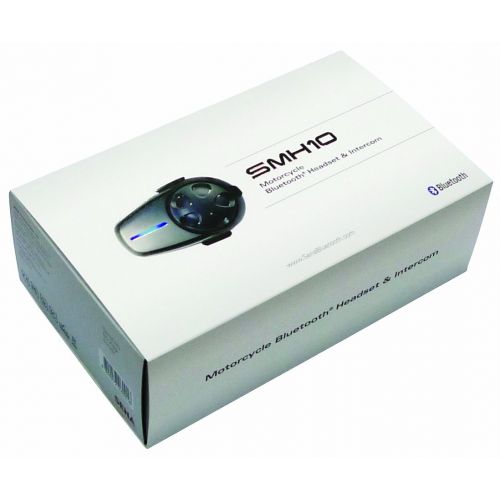  Sena SMH10-10 Motorcycle Bluetooth Headset / Intercom (Single)