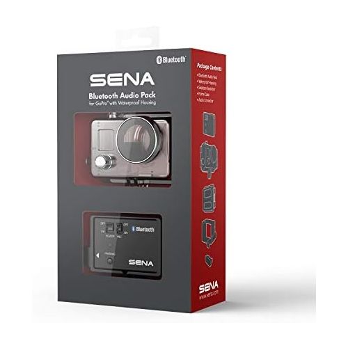  Sena GP10-02 Bluetooth Pack for GoPro with Waterproof Case, Black