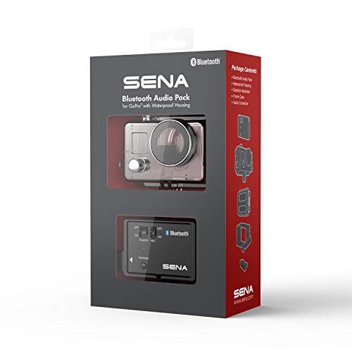  Sena GP10-02 Bluetooth Pack for GoPro with Waterproof Case, Black