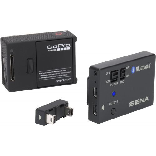  Sena GP10-02 Bluetooth Pack for GoPro with Waterproof Case, Black