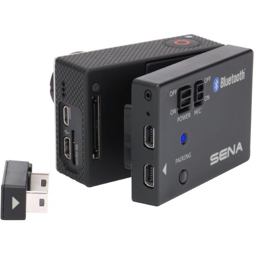  Sena GP10-02 Bluetooth Pack for GoPro with Waterproof Case, Black