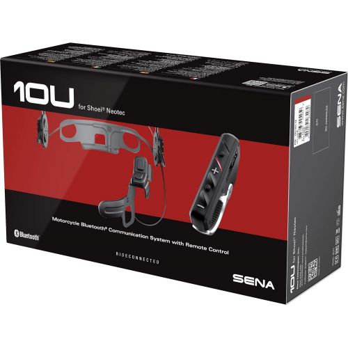  [아마존베스트]Sena 10U Motorcycle Bluetooth Communication System fits Shoei Neotec