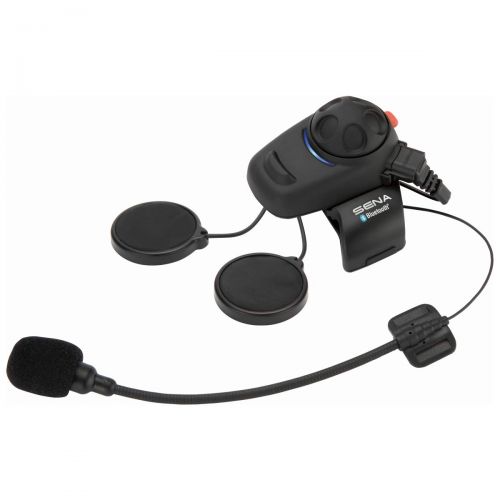  Sena SMH5-UNIV Bluetooth Headset and Intercom for ScootersMotorcycles with Universal Microphone Kit