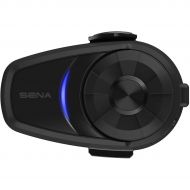 Sena 10S-01 Single Bluetooth Headset & Intercom Motorcycle Communication System, Black