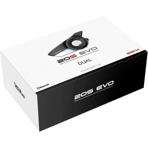  Sena Technologies 20S Evo Bluetooth 4.1 Communication System Dual Pack 20S-EVO-01D