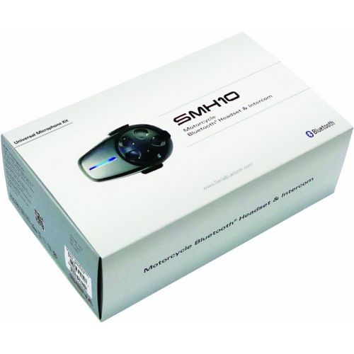  Sena SMH10-11 Motorcycle Bluetooth Headset  Intercom with Universal Microphone Kit (Single)