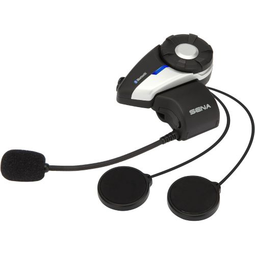  Sena 20S-01D Motorcycle Bluetooth 4.1 Communication System with HD Audio and Advanced Noise Control (Dual)