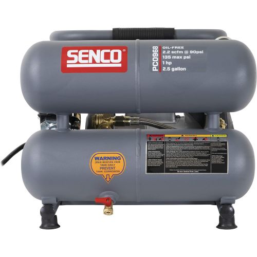  Senco PC0968 Compressor, 1.5-Horsepower (PEAK) 2.5-Gallon