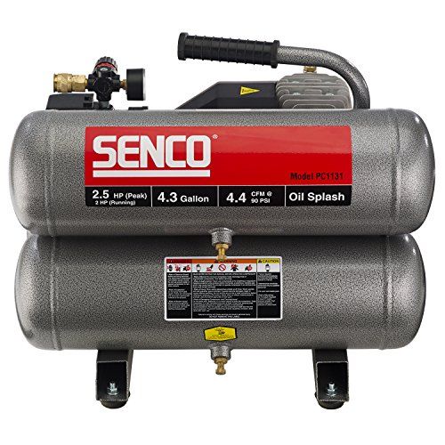  Senco PC1131 Compressor, 2.5-Horsepower (Peak) 4.3 gallon