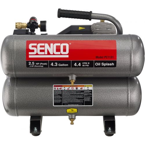  Senco PC1131 Compressor, 2.5-Horsepower (Peak) 4.3 gallon