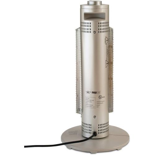  Sengoku Megaheat MH-G420A(N)/SM-G420A(N) Instant Heat Graphite Tower Heater, 420W, Champagne