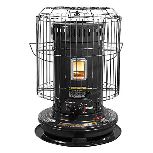  Sengoku KeroHeat CV23K(H) 23,500-BTU Indoor/Outdoor Portable Convection Kerosene Heater, Black