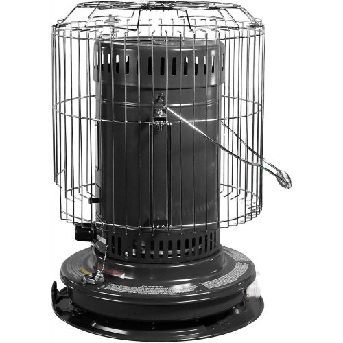  Sengoku KeroHeat CV23K(H) 23,500-BTU Indoor/Outdoor Portable Convection Kerosene Heater, Black