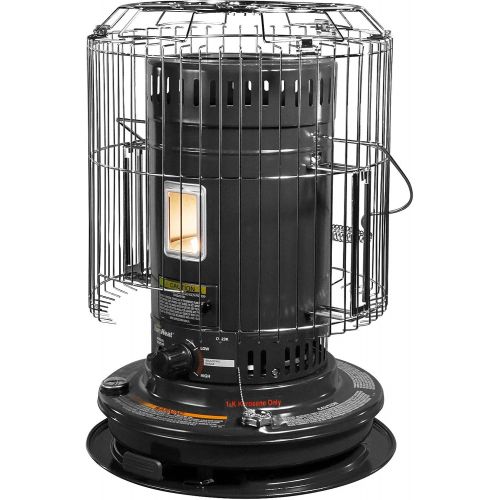  Sengoku KeroHeat CV23K(H) 23,500-BTU Indoor/Outdoor Portable Convection Kerosene Heater, Black