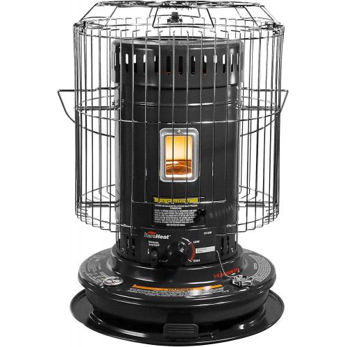  Sengoku KeroHeat CV23K(H) 23,500-BTU Indoor/Outdoor Portable Convection Kerosene Heater, Black