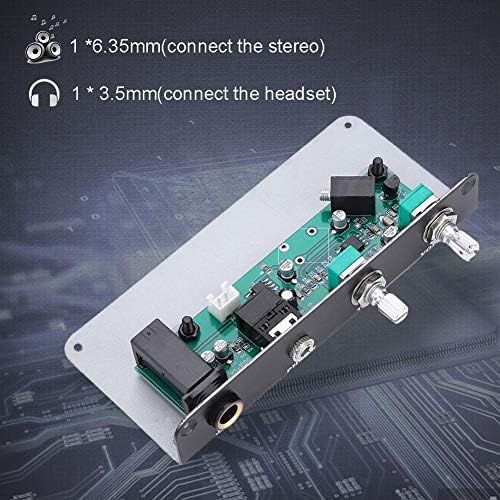  [아마존베스트]Dilwe SG-20 Silent Guitar EQ Equalizer Pickup with Tone Volume Control for Luthier DIY Parts