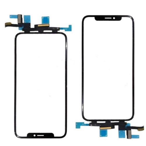  SeniorMar 1 PCS Compatible iPhoneX LCD Screen Digitizer Assembly Frame Smartphone Anti-Scratching Display Touch Replace Par - Black & Transprent