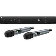 Sennheiser XSW 1-835 DUAL-A Two Channel Handheld Wireless System with e 835 Capsules A Black