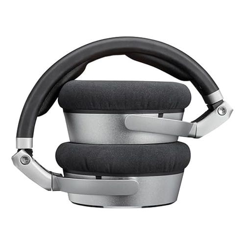 젠하이져 Neumann NDH 20 Closed Back Monitoring Professional Studio Headphones Gaming, Mixing, Mastering, Video or Audio Production, 3M straight cable w 1’8” stereo connector and 1/4” adaptor, Nickle, Large