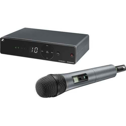 젠하이져 Sennheiser XSW 1-825-A UHF Vocal Set with e825 Dynamic Microphone (A: 548 to 572 MHz) With Microphone Accessory Kit