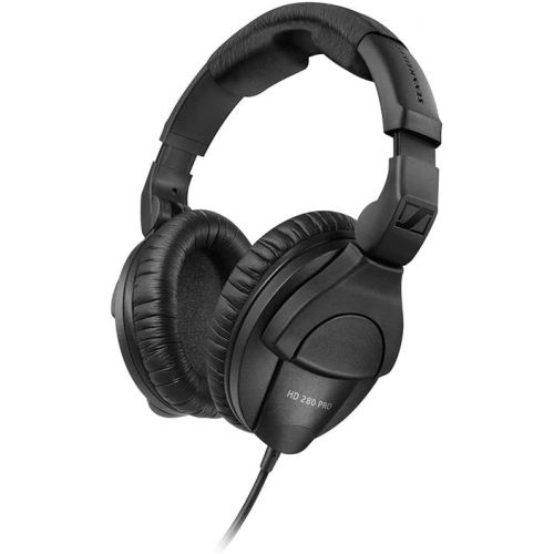 젠하이져 Sennheiser Professional HD 280 PRO Over-Ear Monitoring Headphones,Black & Samson Technologies Q2U USB/XLR Dynamic Microphone Recording and Podcasting Pack