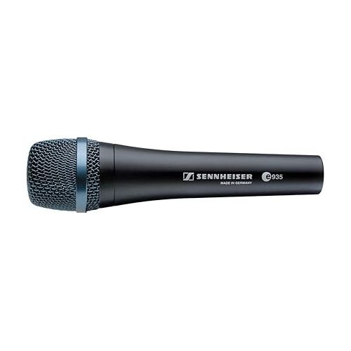 젠하이져 Sennheiser e935 Handheld Cardioid Dynamic Microphone Bundle with Mackie Mix5 5-Channel Compact Mixer & XLR Cable