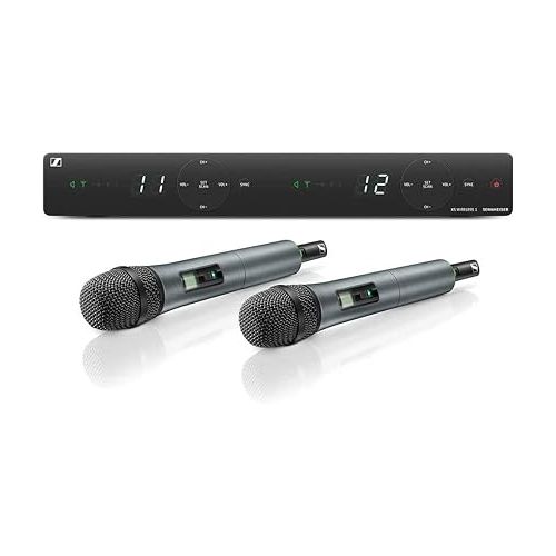 젠하이져 Sennheiser XSW 1-825 Dual-Vocal Set with Two 825 Handheld Microphones | A: 548 to 572 MHz