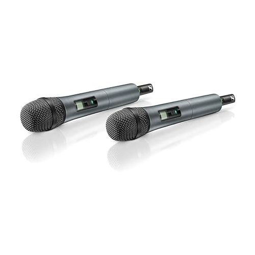 젠하이져 Sennheiser XSW 1-825 Dual-Vocal Set with Two 825 Handheld Microphones | A: 548 to 572 MHz