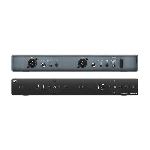 젠하이져 Sennheiser XSW 1-835 Dual Channel Wireless Microphone System,Black