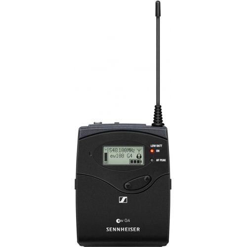 젠하이져 Sennheiser Pro Audio Sennheiser EW 100-ME2/835 Combo Me2 Lavelier Beltpack and e835S Handheld System - G Band (566-608Mhz), 100 G4-ME2/835-S-G