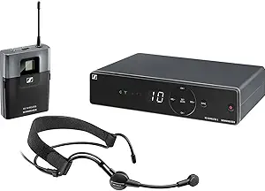 Sennheiser XSW 1-ME3-A Wireless Headmic Set, A Range 548-572 MHz,Black