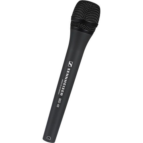 젠하이져 Sennheiser MD 46 Handheld Microphone with Microphone Flag ENG Kit