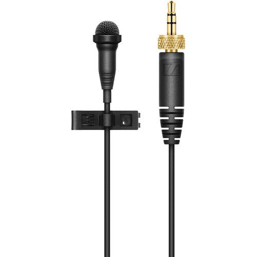 젠하이져 Sennheiser ME 2 Omnidirectional Lavalier Microphone with Locking 3.5mm Connector (Black)