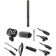 Sennheiser MKE 600 Shotgun Microphone HDSLR Location Recording Kit