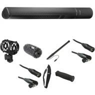 Sennheiser MKH 8060 Moisture-Resistant Short Shotgun Microphone Deluxe Location Recording Kit