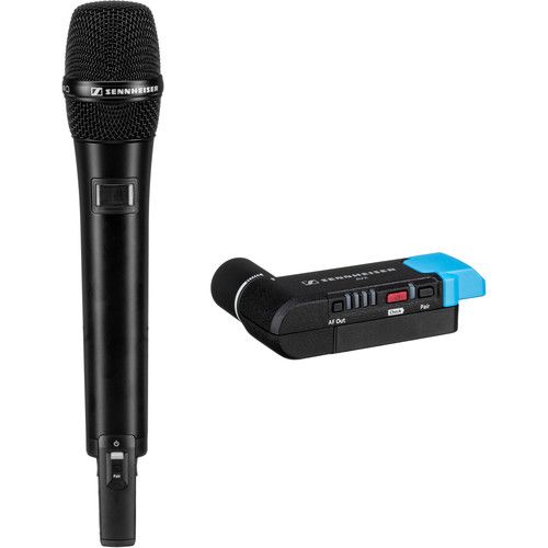 젠하이져 Sennheiser AVX-835 SET Digital Camera-Mount Wireless Cardioid Handheld Microphone System (1.9 GHz)