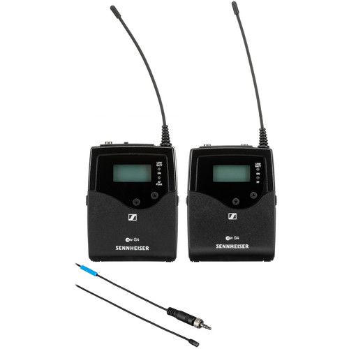 젠하이져 Sennheiser EW 512P G4 Camera-Mount Wireless Omni Lavalier Microphone System (GW1: 558 to 608 MHz)