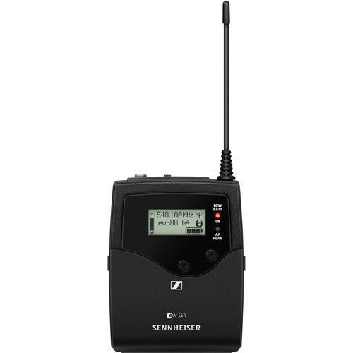 젠하이져 Sennheiser EW 500 FILM G4 Camera-Mount Wireless Combo Microphone System (GW1: 558 to 608 MHz)