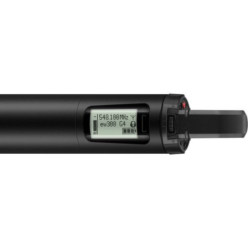 젠하이져 Sennheiser SKM 300 G4-S Wireless Handheld Transmitter with No Mic Capsule (AW+: 470 to 558 MHz)