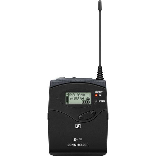 젠하이져 Sennheiser EW 100 G4-ME4 Wireless Cardioid Lavalier Microphone System (G: 566 to 608 MHz)