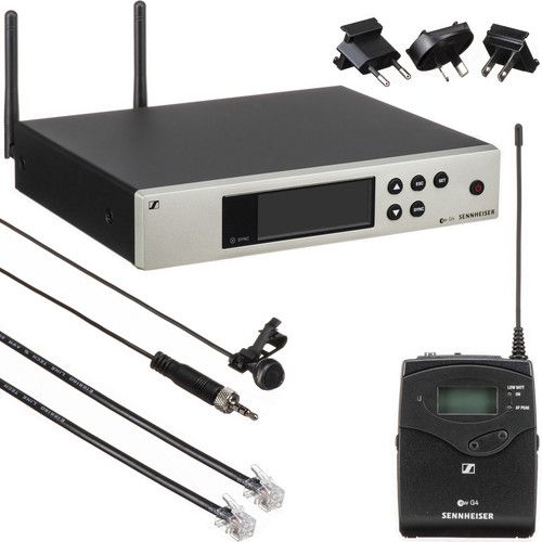 젠하이져 Sennheiser EW 100 G4-ME4 Wireless Cardioid Lavalier Microphone System (G: 566 to 608 MHz)