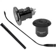 Sennheiser IS Series Gooseneck Microphone Package - Includes: MZH-3042 Gooseneck, MZT-30 XLR Flange, MZS-31 Shock-mount and ME36 Mini-Shotgun Capsule